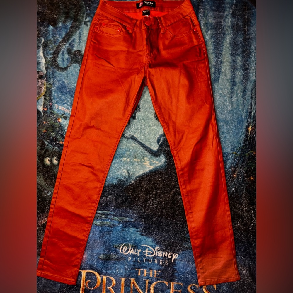 Bright Orange Pants